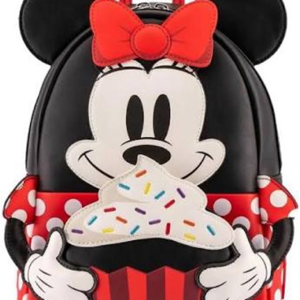 Loungefly Disney Minnie Oh My Cosplay Sweets Mini Backpack
